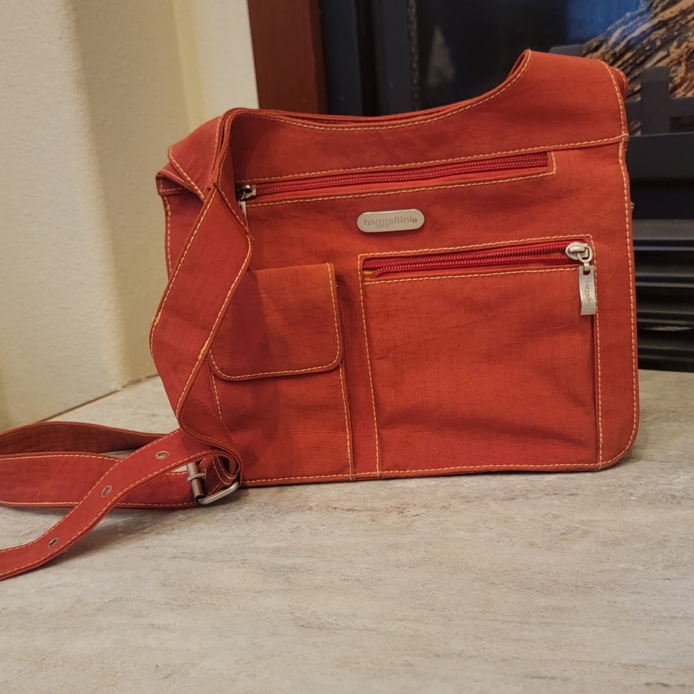 Baggallini Red Crossbody Bag